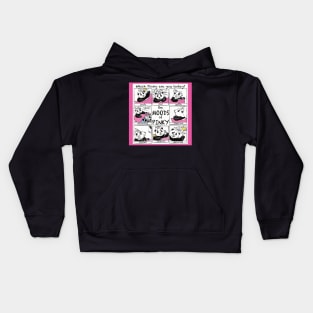 The Moods of Pinky Kids Hoodie